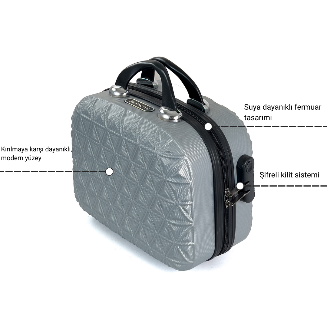 Piramit ABS Makyaj Valizi