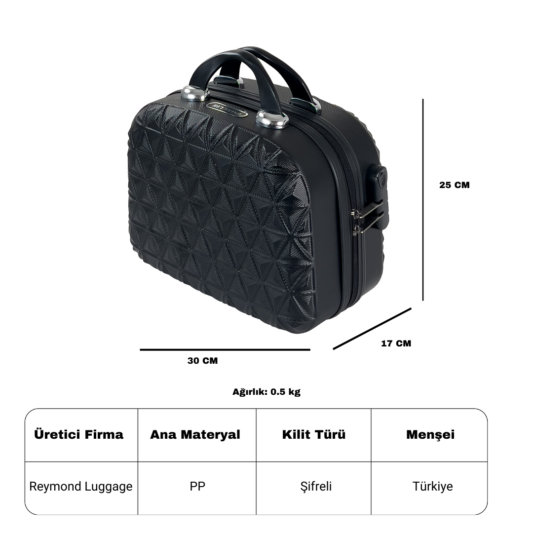 Piramit ABS Makyaj Valizi