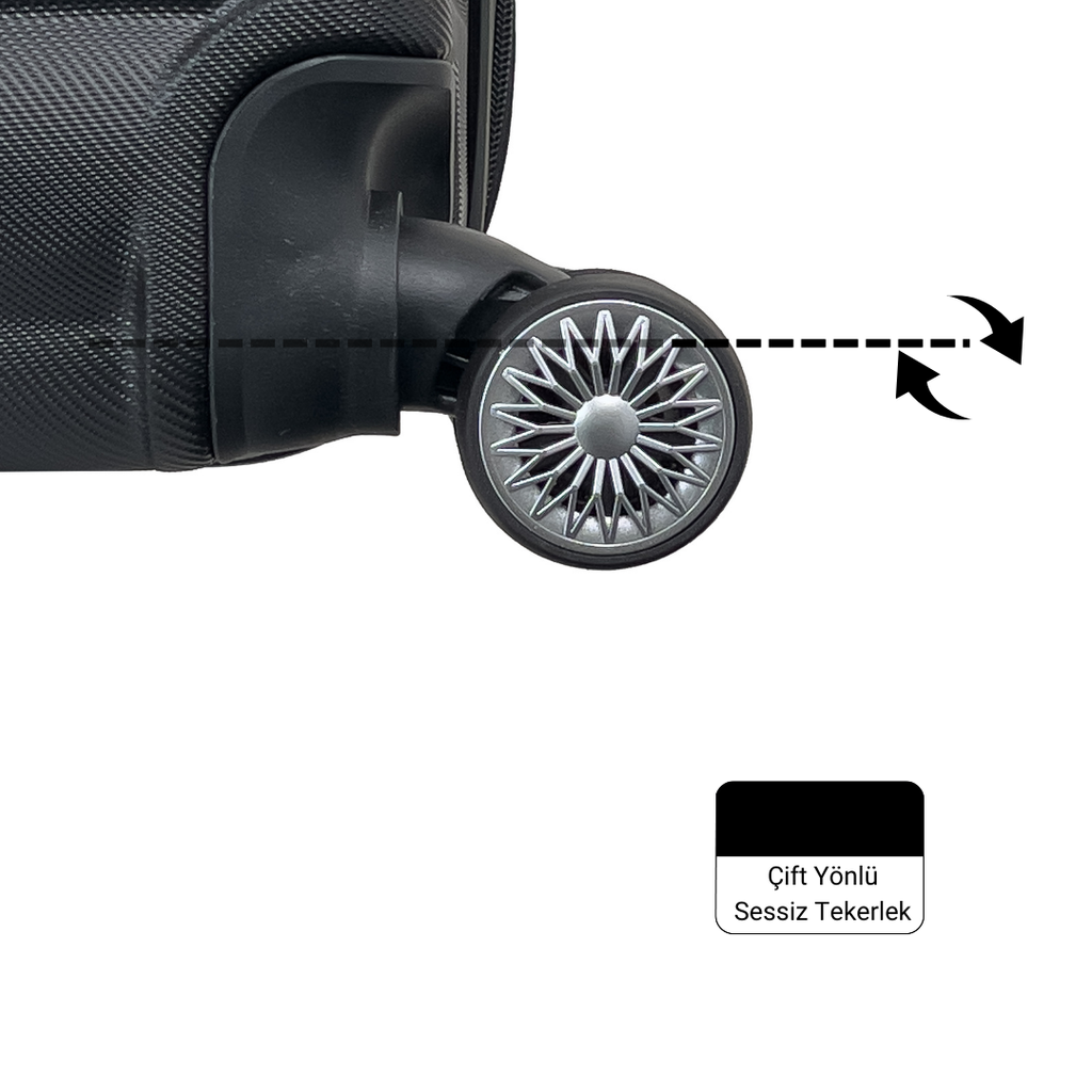 Gusto ABS Körüklü Valiz, Kabin Boy