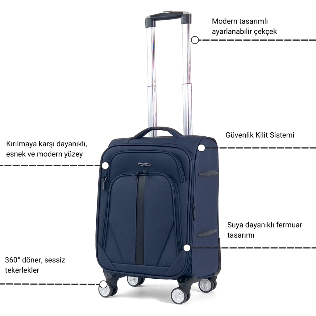 Luna Serisi Seyahat Valizi, Orta Boy