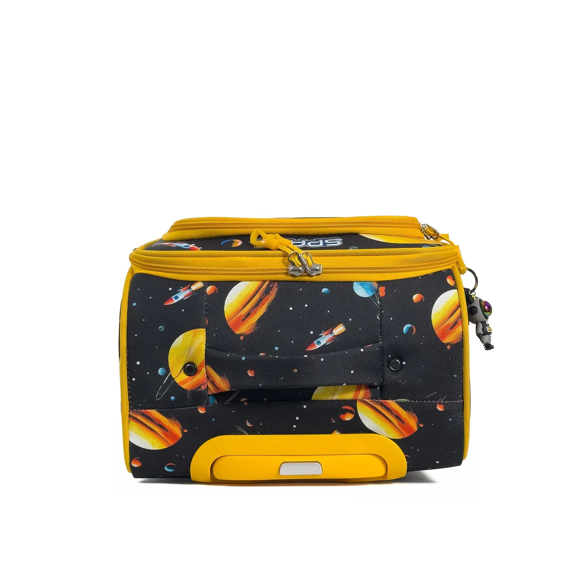 Konjabags bags - Astronot Desenli 4 Tekerlekli Çocuk Valizi, Eğlenceli Seyahat Arkadaşı