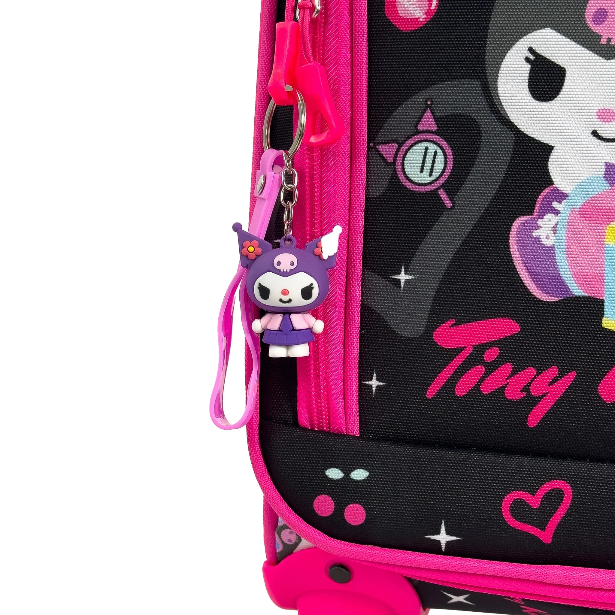 Konjabags bags - Anime Kulomi Desenli 4 Tekerlekli Çocuk Valizi, Eğlenceli Seyahat Arkadaşı