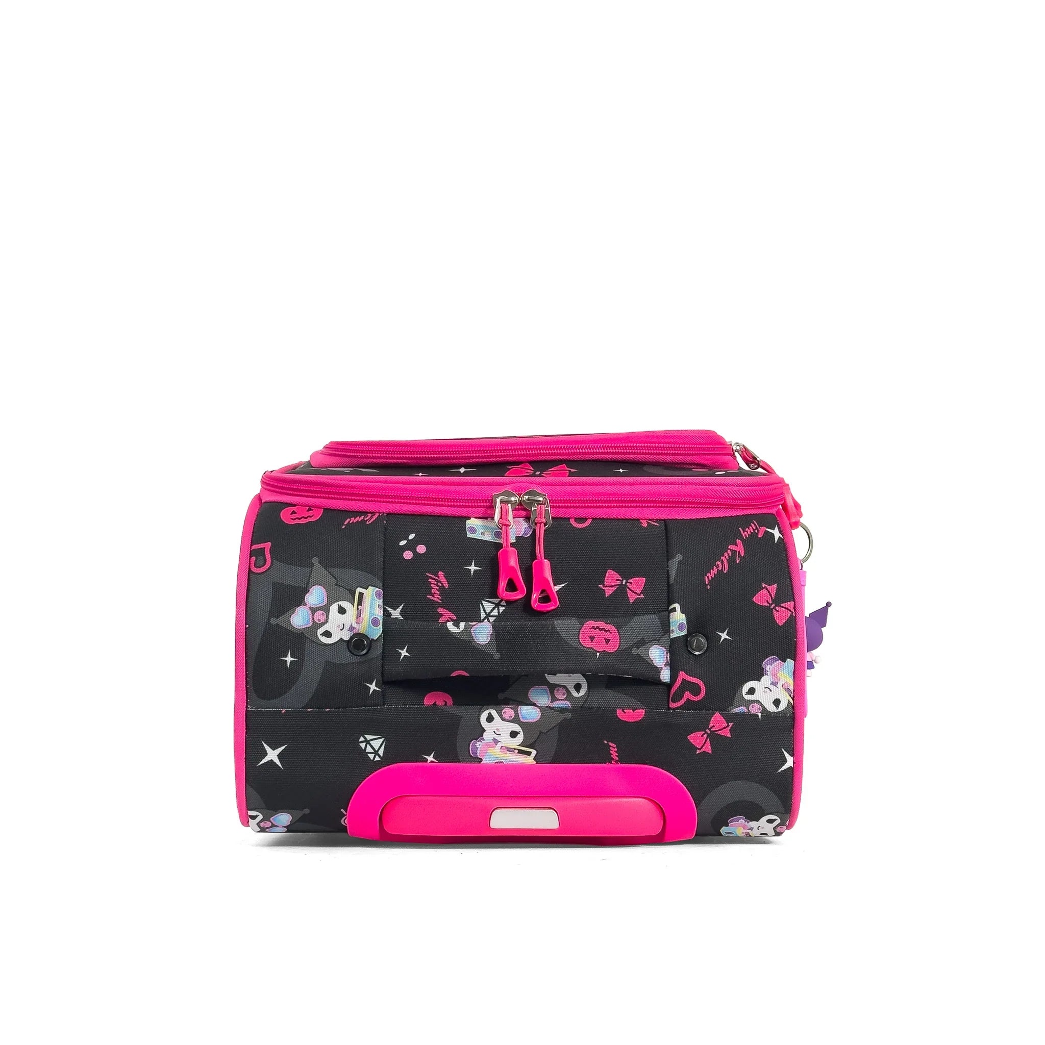 Konjabags bags - Anime Kulomi Desenli 4 Tekerlekli Çocuk Valizi, Eğlenceli Seyahat Arkadaşı