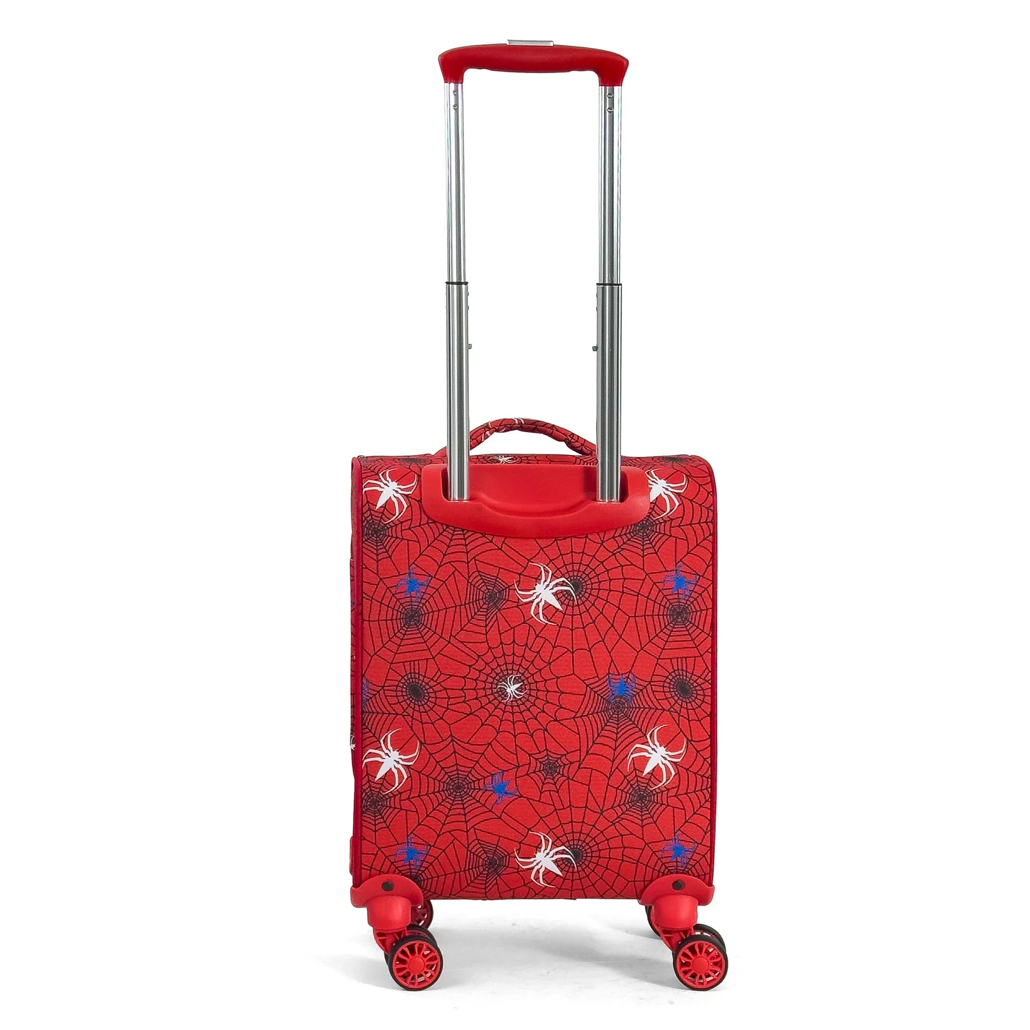 Konjabags bags - Örümcek Desenli 4 Tekerlekli Çocuk Valizi, Eğlenceli Seyahat Arkadaşı