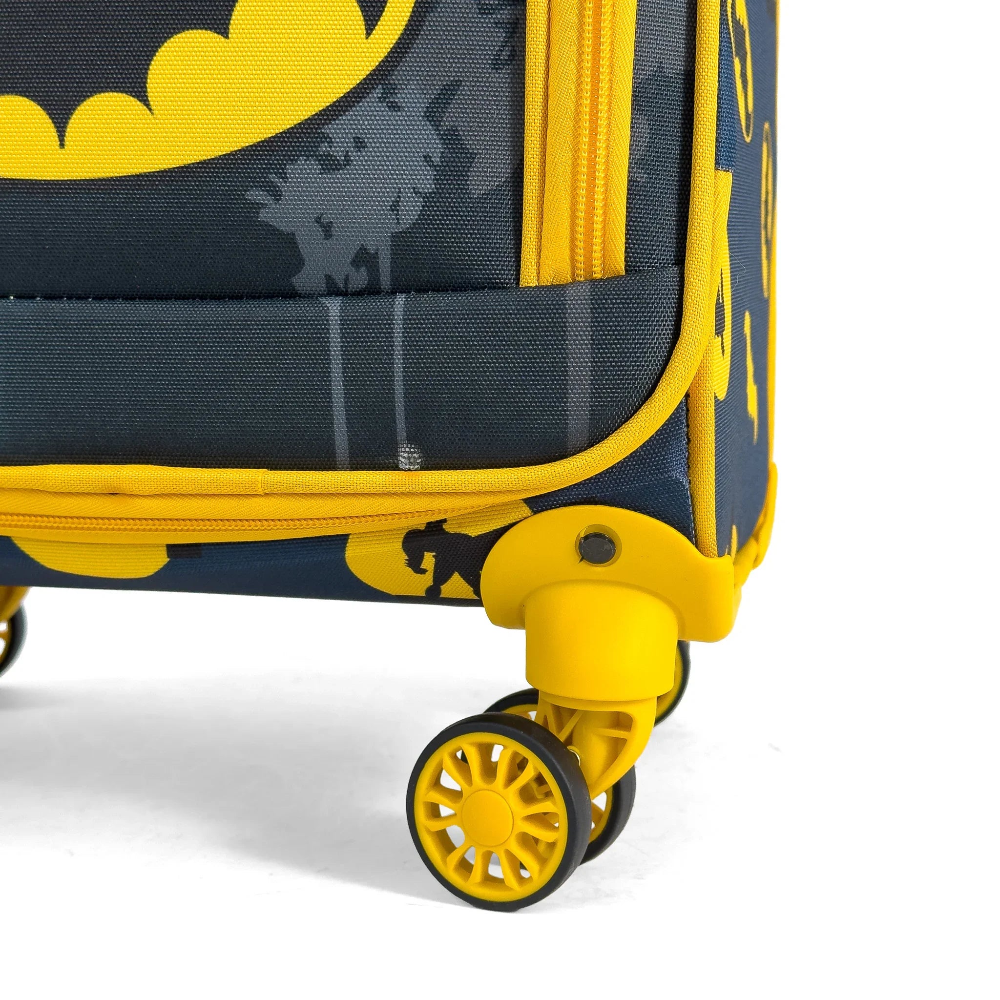 Konjabags bags - Yarasa Desenli 4 Tekerlekli Çocuk Valizi, Eğlenceli Seyahat Arkadaşı