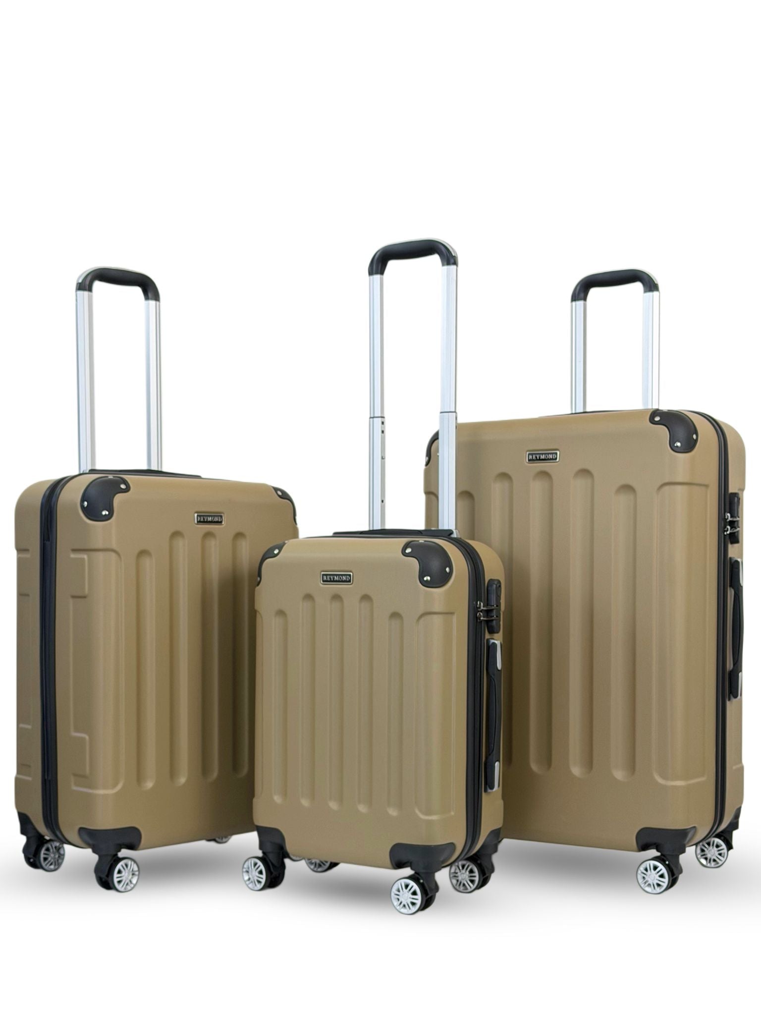 REYMOND KÖŞELİ 3'LÜ ABS VALİZ SETİ