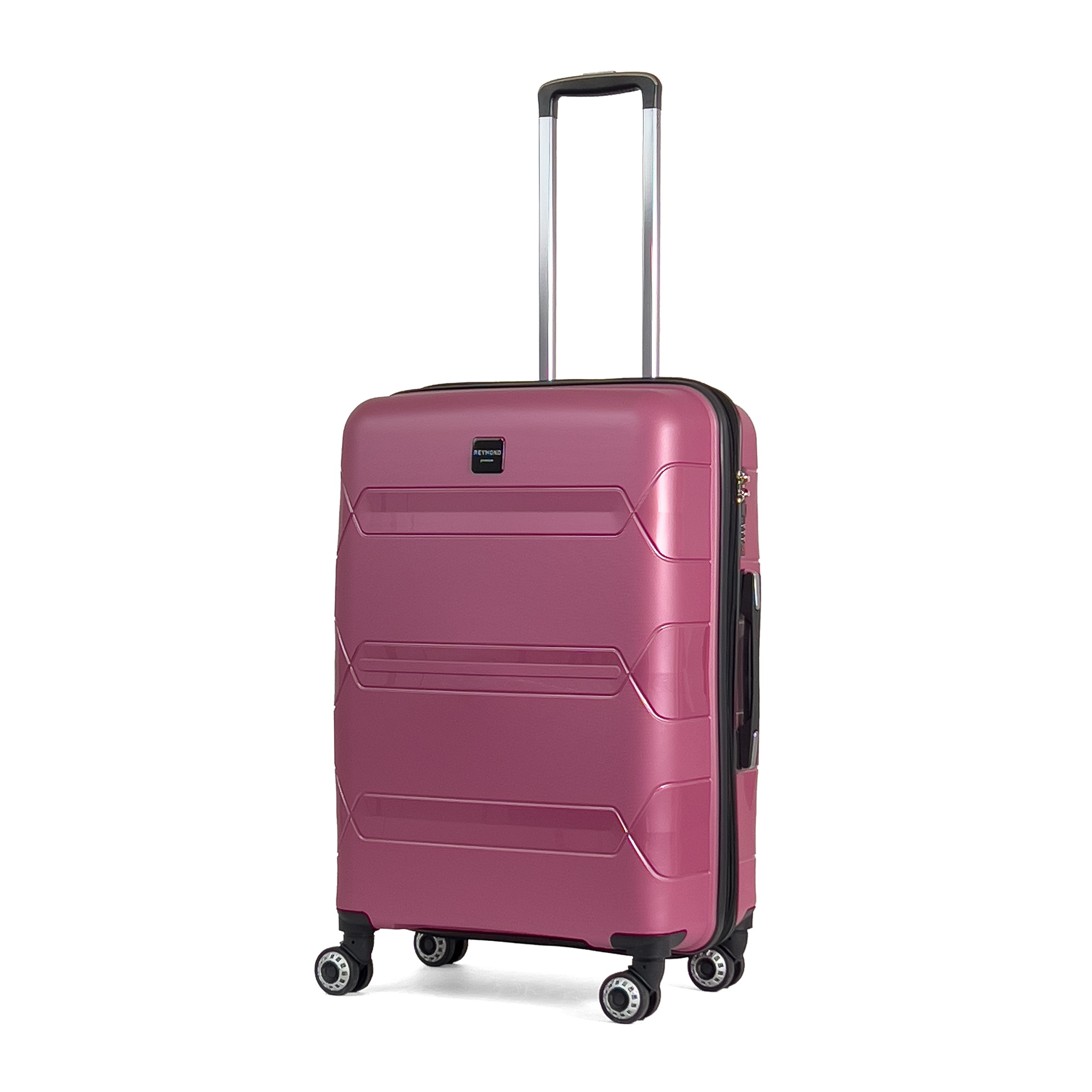 Lucas Körüklü Polipropilen Kırılmaz Valiz, Orta Boy