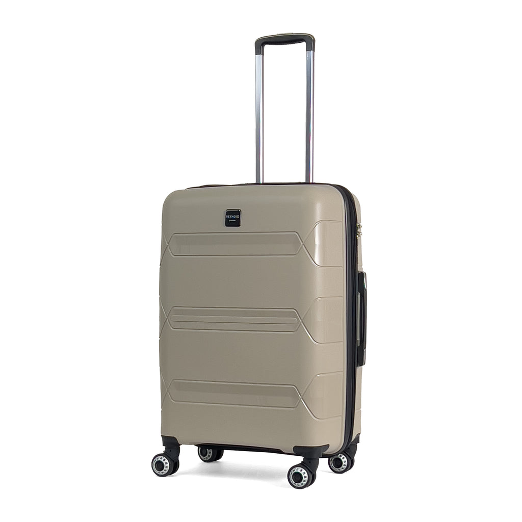 Lucas Körüklü Polipropilen Kırılmaz Valiz, Orta Boy