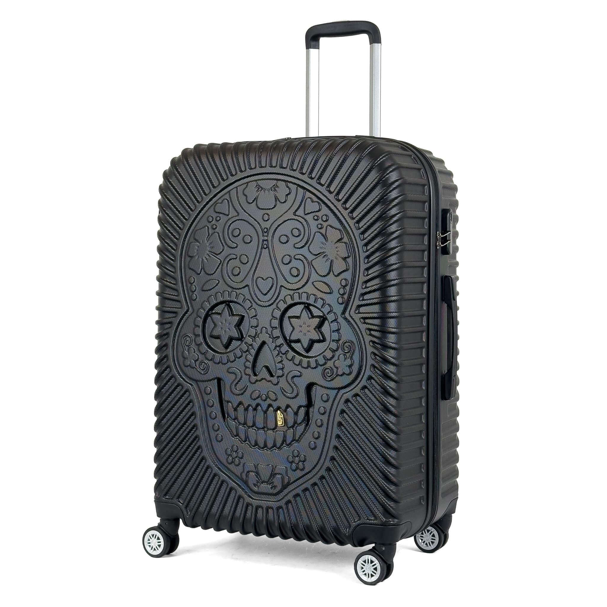 Konjabags bags - Reymond Kurukafa Desen ABS Valiz - Büyük Boy