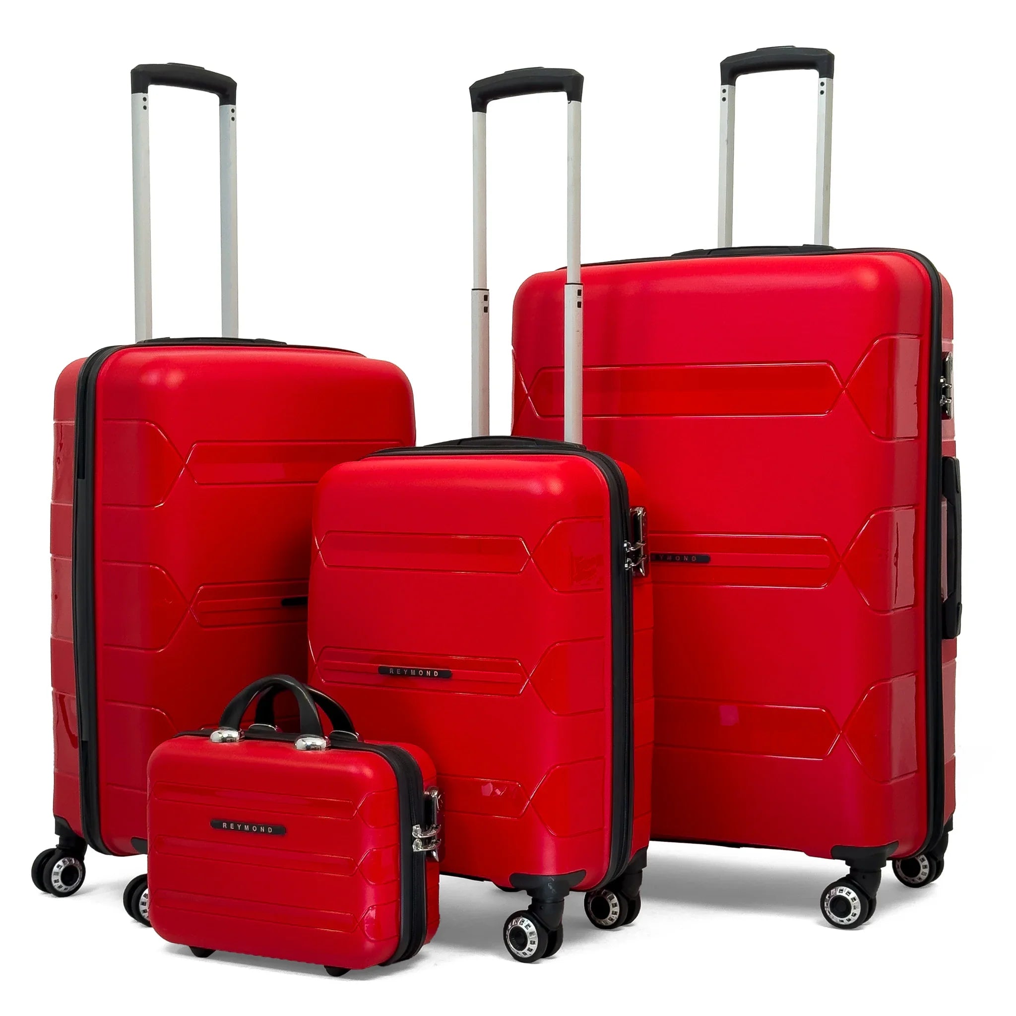 Konjabags bags - Lucas Polipropilen Kırılmaz Valiz Seti, 4'lü Set