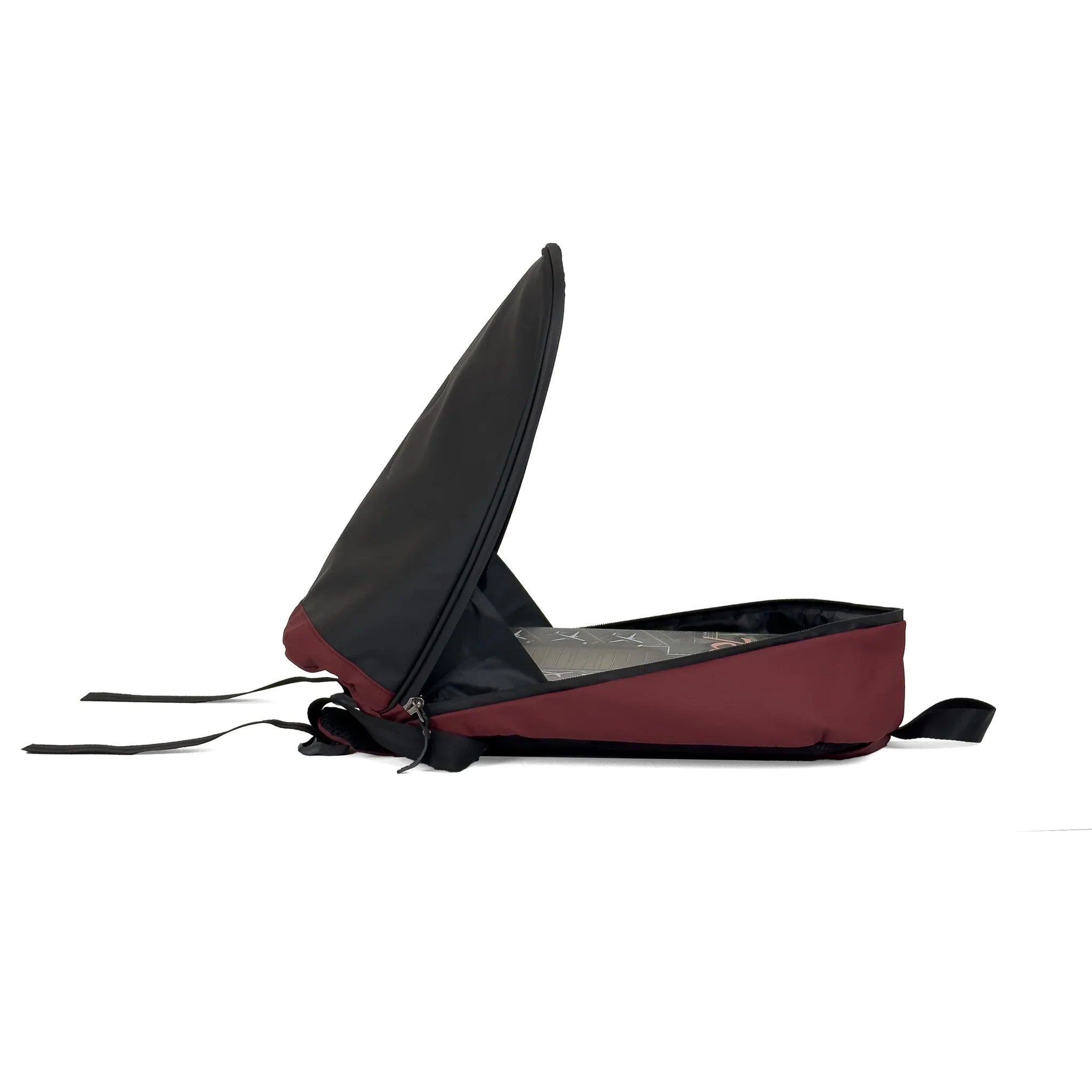 Konjabags bags - Reymond 1941 Rivera Tek Gözlü Laptop Bölmeli Sırt Çantası, Kırmızı