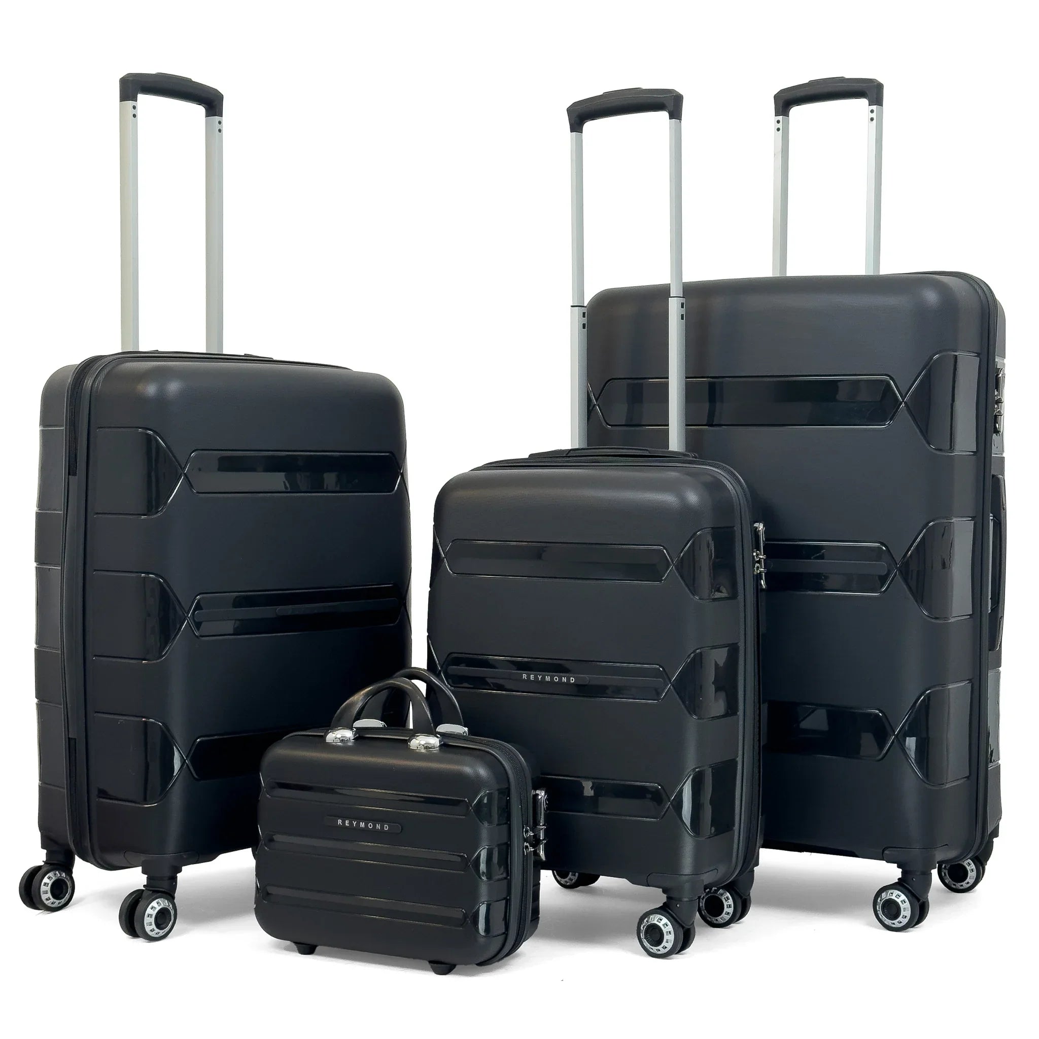 Konjabags bags - Lucas Polipropilen Kırılmaz Valiz Seti, 4'lü Set