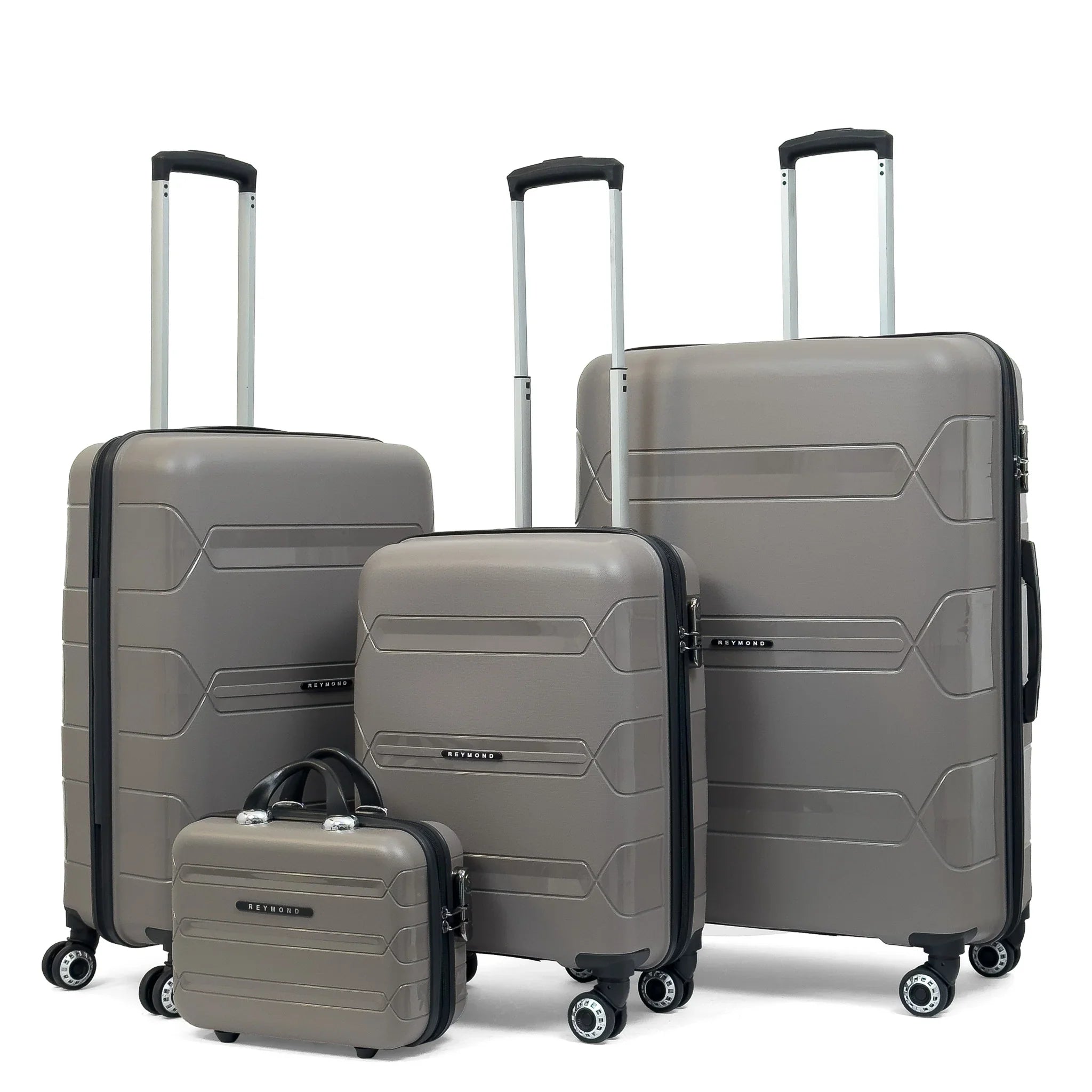 Konjabags bags - Lucas Polipropilen Kırılmaz Valiz Seti, 4'lü Set