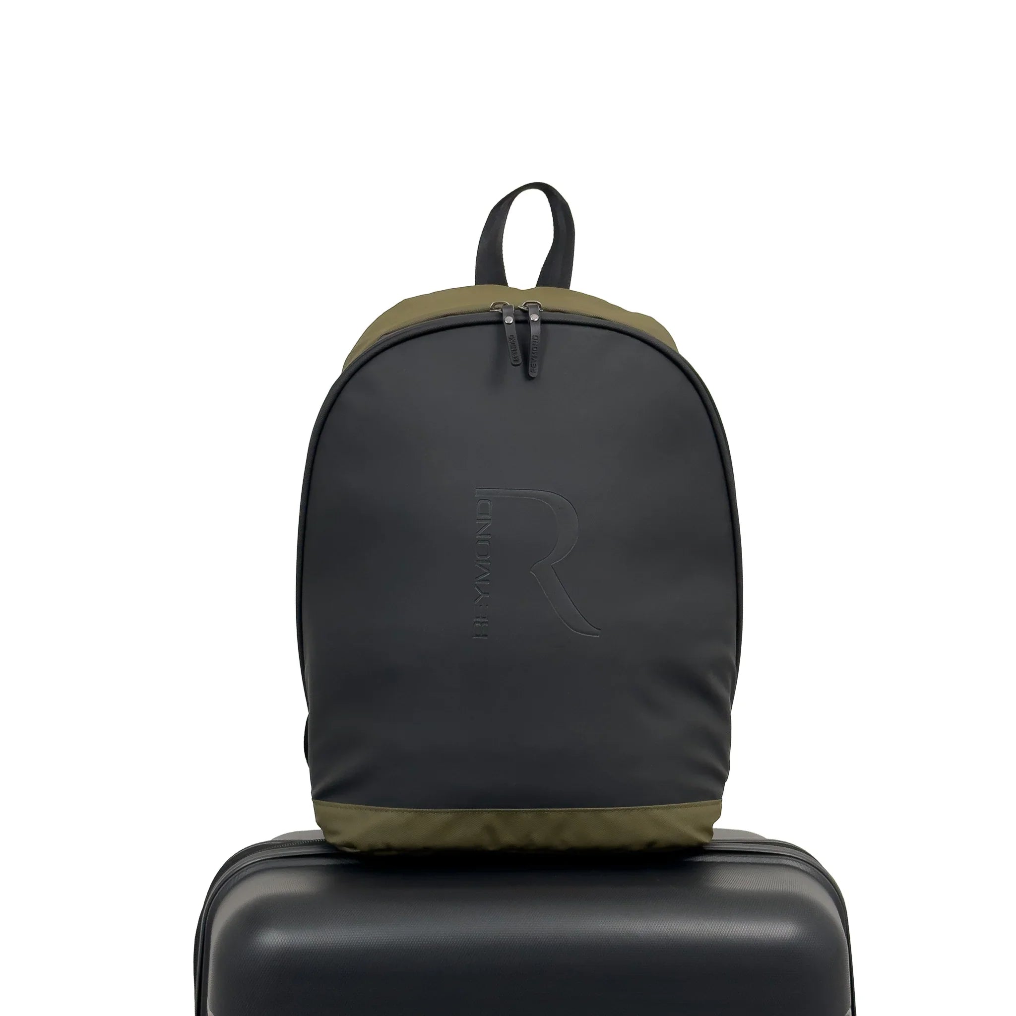 Konjabags bags - Reymond 1941 Rivera Tek Gözlü Laptop Bölmeli Sırt Çantası, Haki