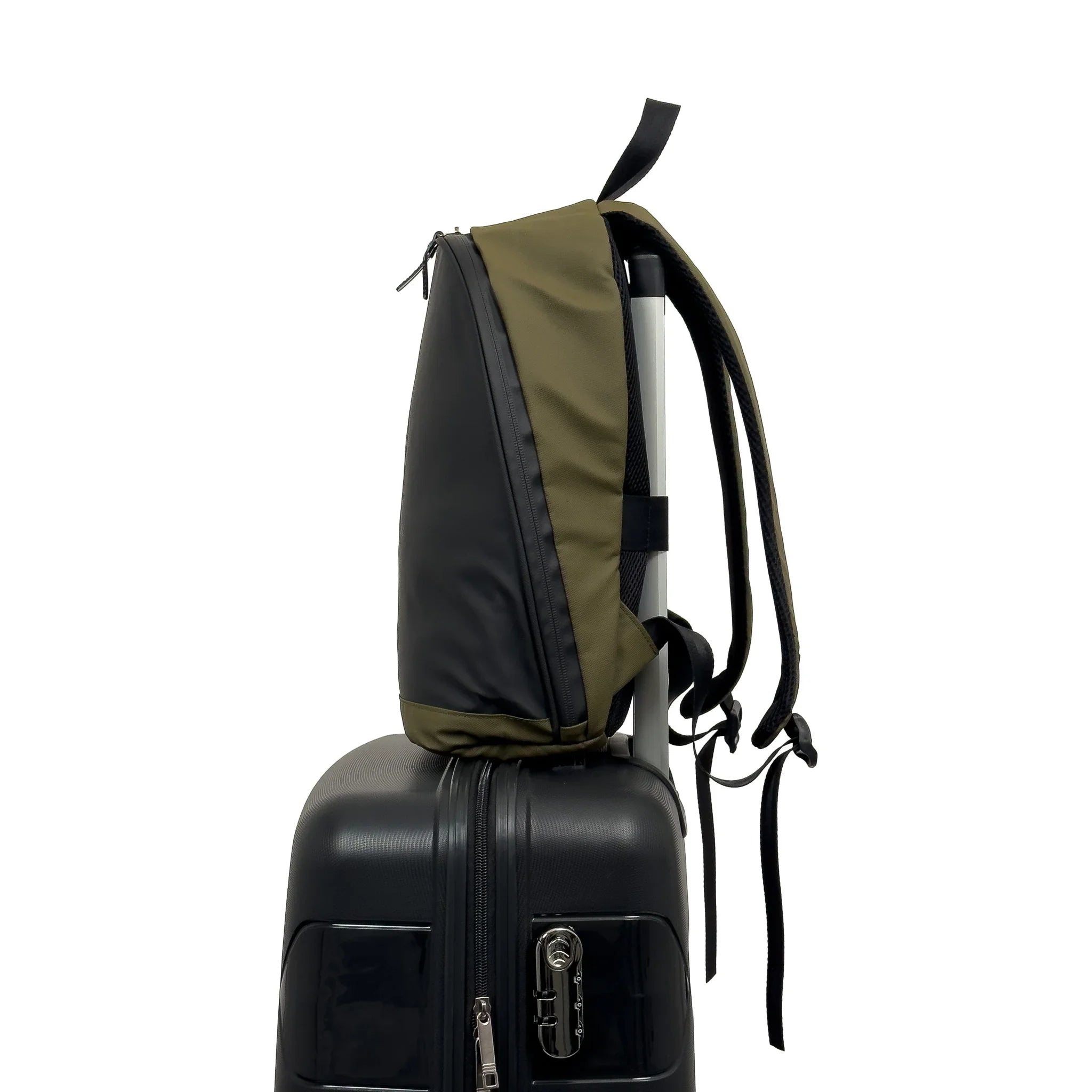 Konjabags bags - Reymond 1941 Rivera Tek Gözlü Laptop Bölmeli Sırt Çantası, Haki