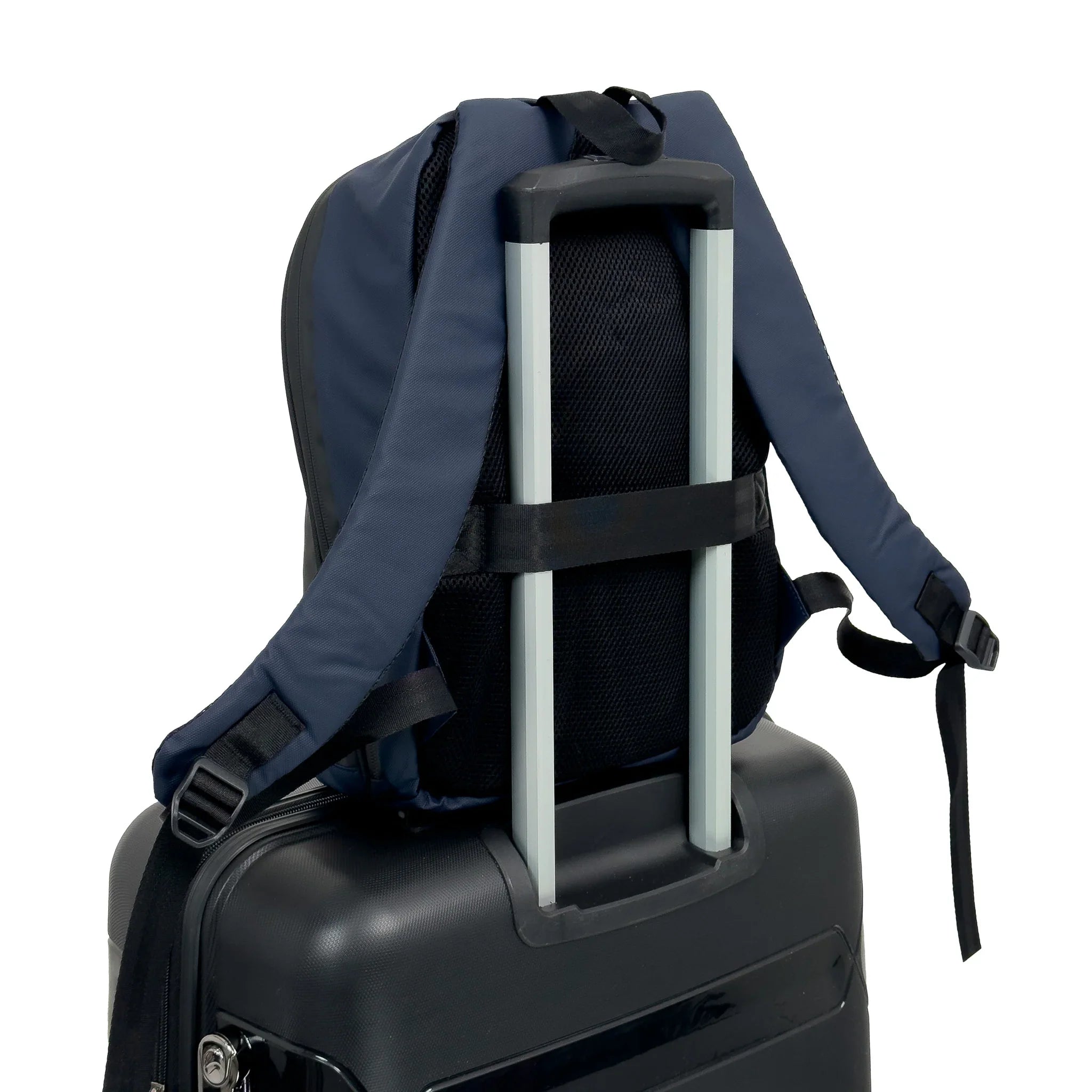 Konjabags bags - Reymond 1941 Rivera Tek Gözlü Laptop Bölmeli Sırt Çantası, Lacivert