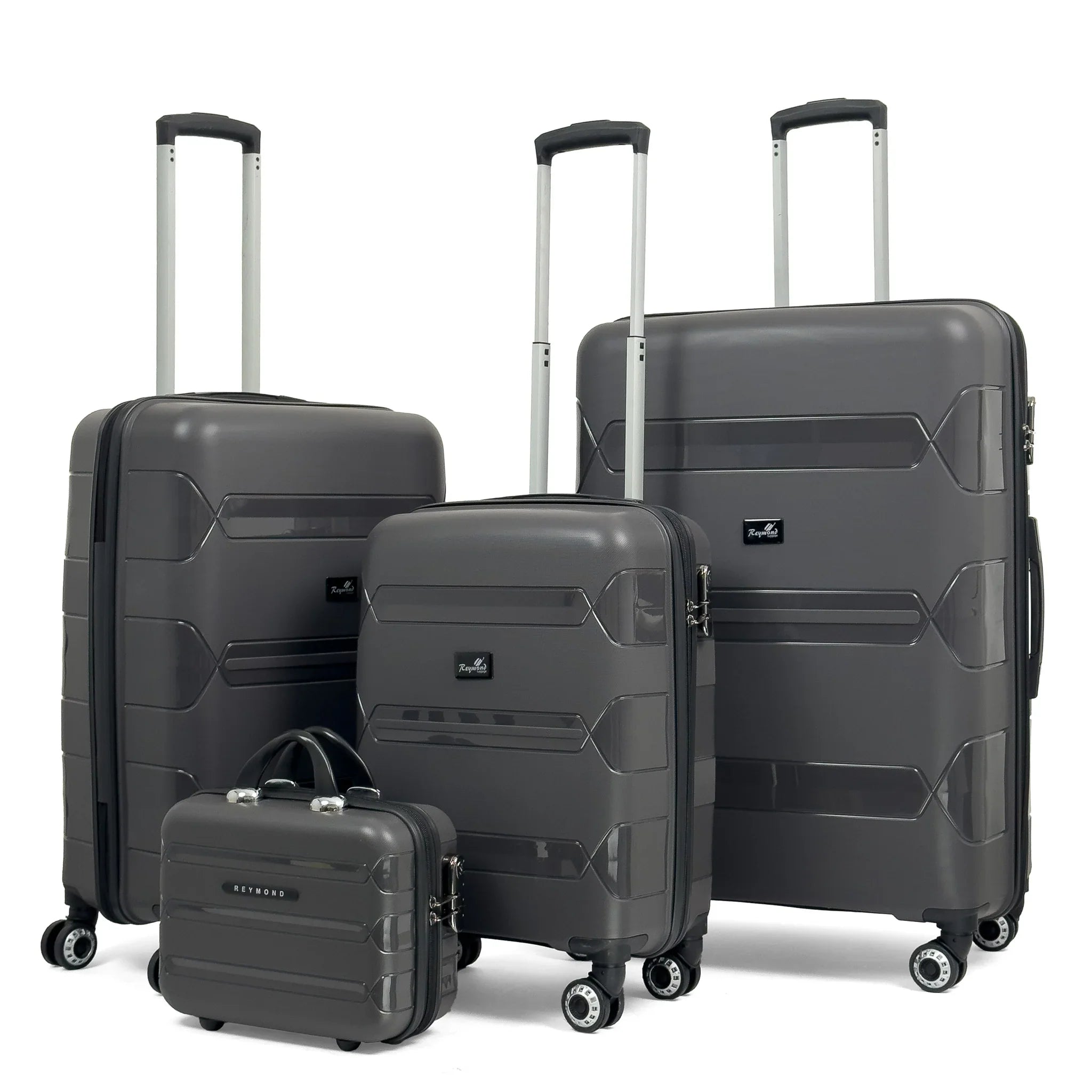 Konjabags bags - Lucas Polipropilen Kırılmaz Valiz Seti, 4'lü Set