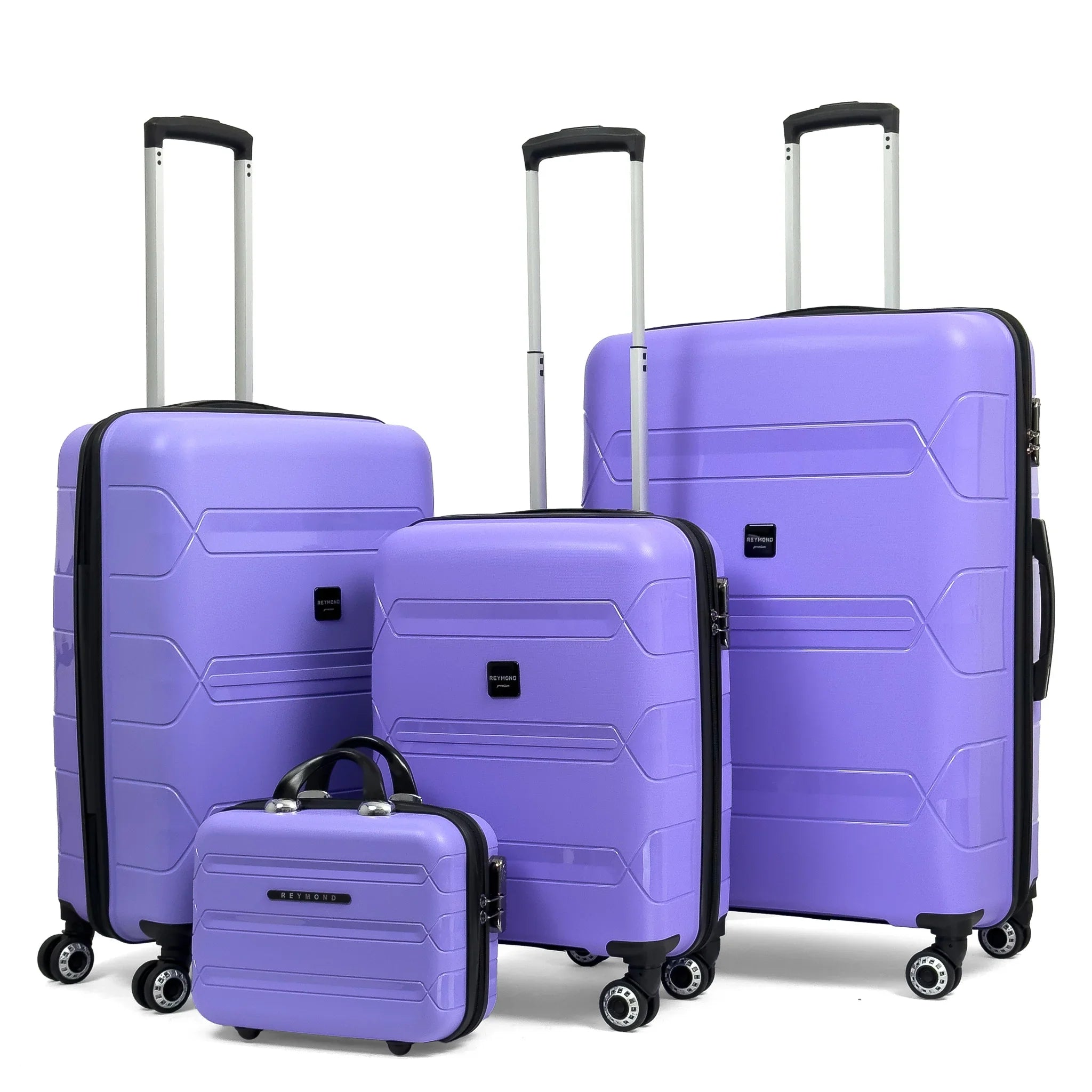 Konjabags bags - Lucas Polipropilen Kırılmaz Valiz Seti, 4'lü Set