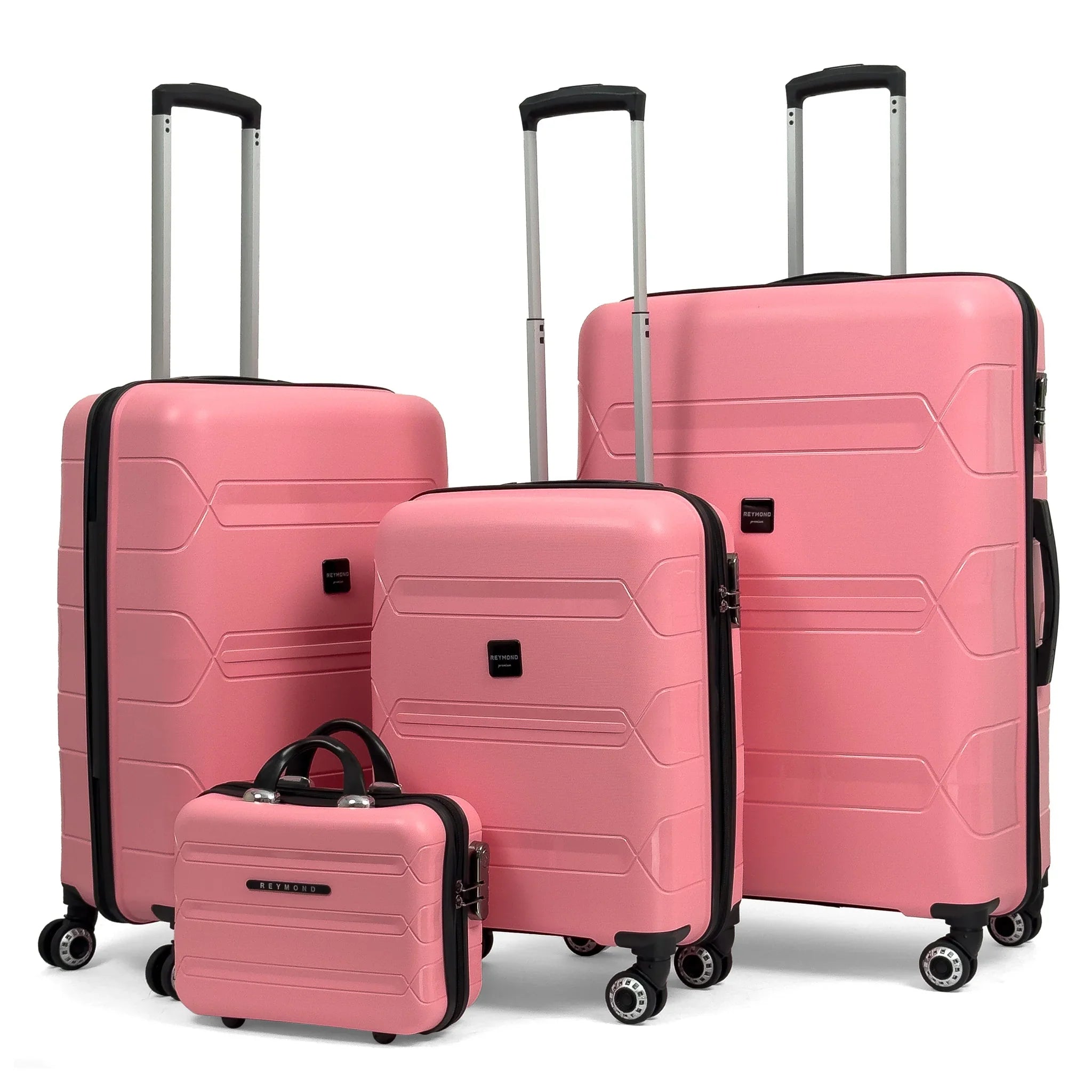 Konjabags bags - Lucas Polipropilen Kırılmaz Valiz Seti, 4'lü Set