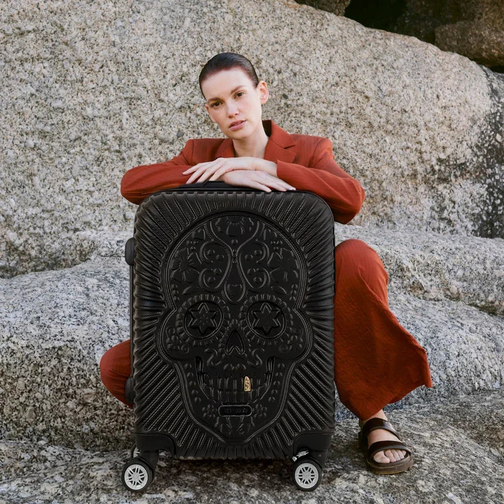 Konjabags bags - Reymond Kurukafa Desen ABS Valiz - 3'lü Set