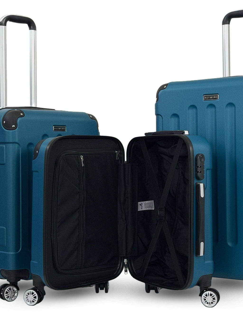 REYMOND KÖŞELİ 3'LÜ ABS VALİZ SETİ