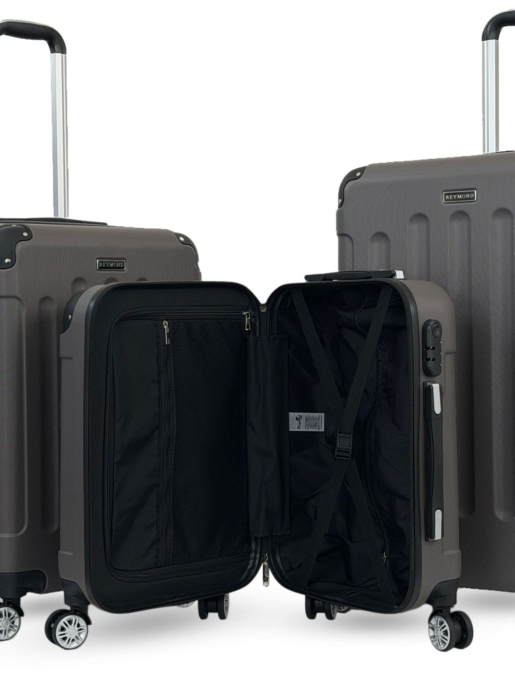 REYMOND KÖŞELİ 3'LÜ ABS VALİZ SETİ