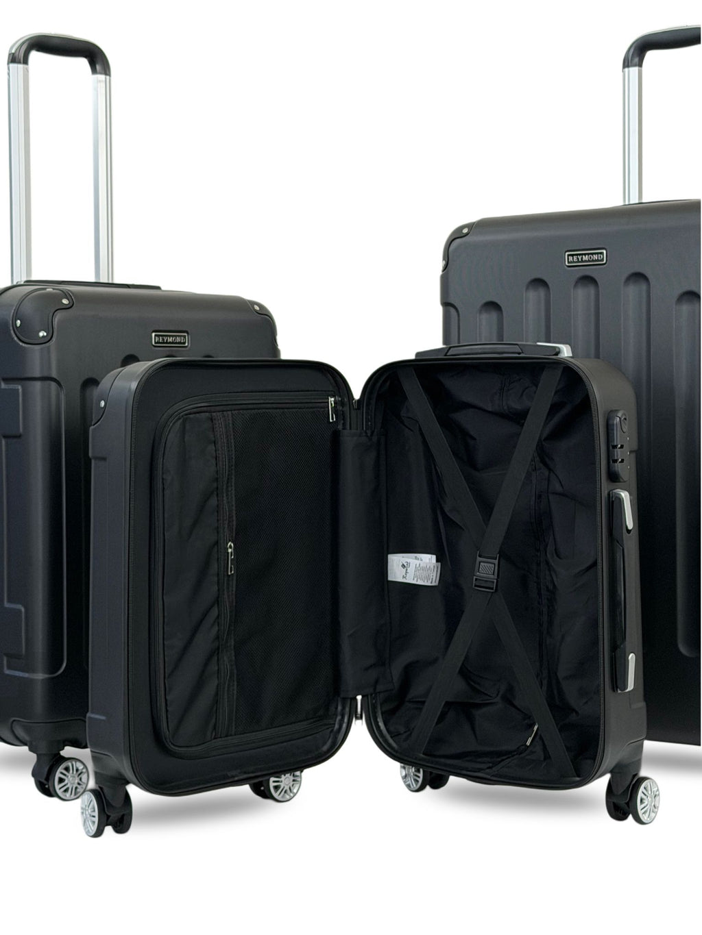 REYMOND KÖŞELİ 3'LÜ ABS VALİZ SETİ