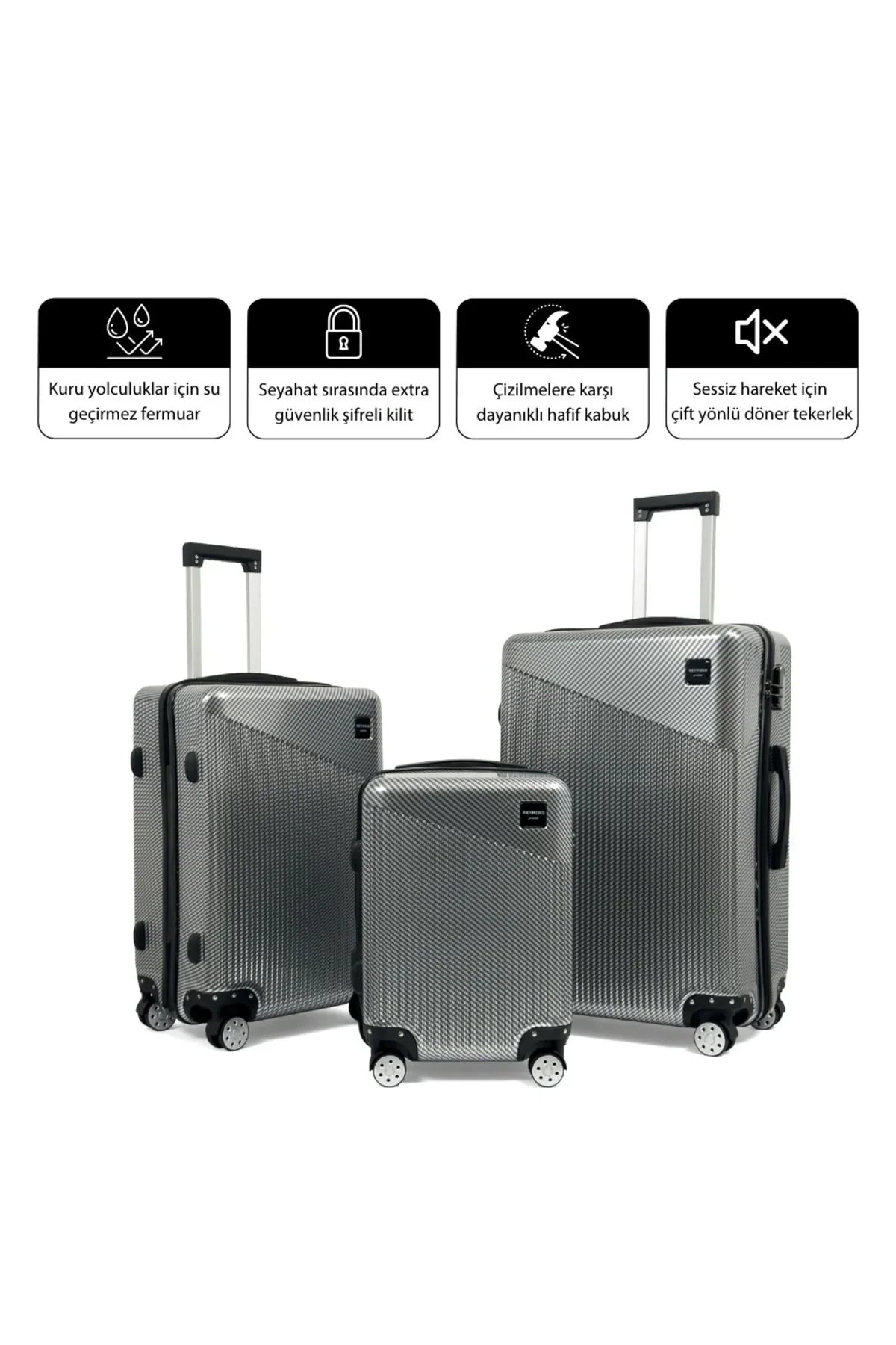 Konjabags bags - Reymond PC Venüs Aurora Serisi Valiz, Kabin Boy