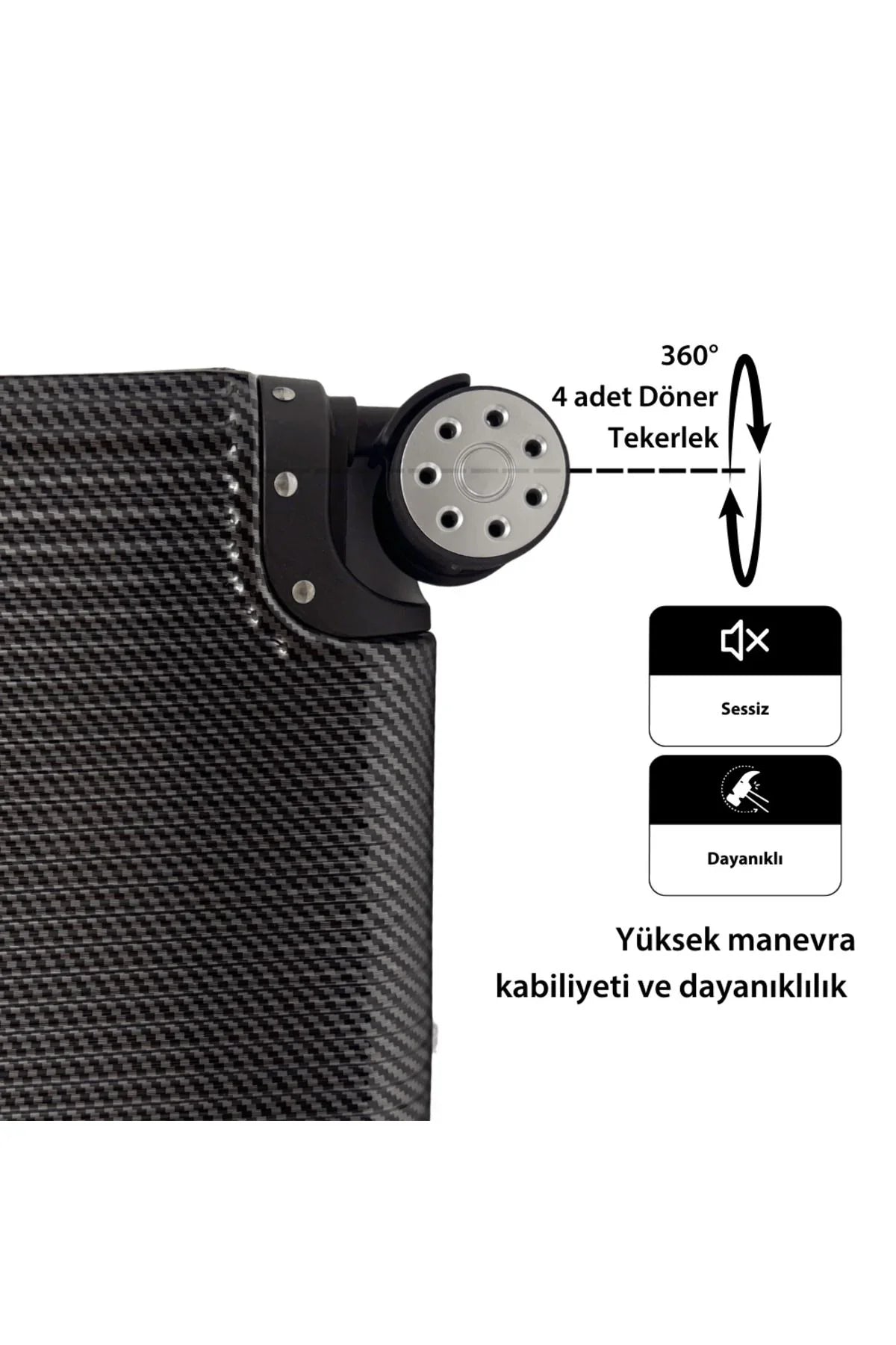 Konjabags bags - Reymond PC Venüs Aurora Serisi Valiz, Kabin Boy