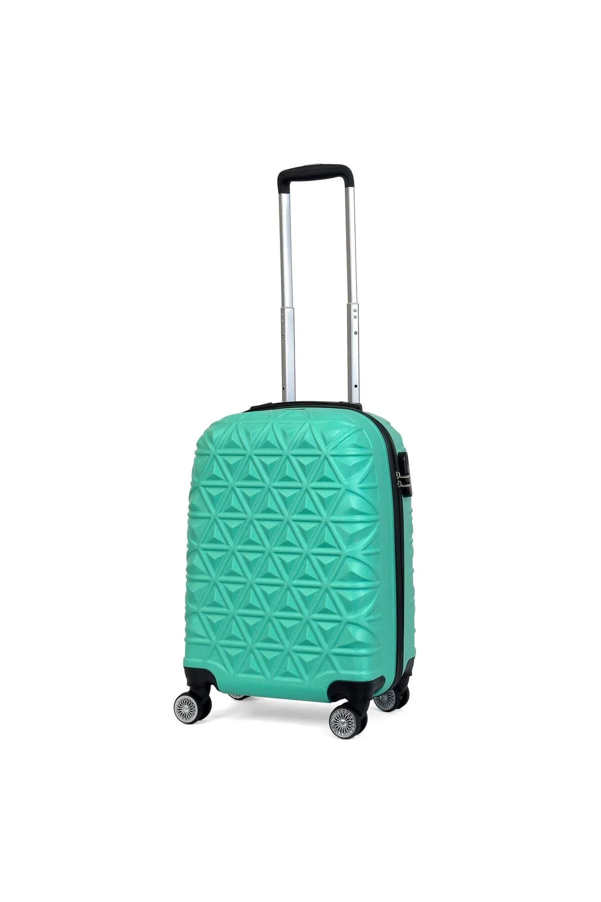 Konjabags bags - Reymond Piramit Desen ABS Seyahat Valizi, Canyon Serisi, Kabin Boy