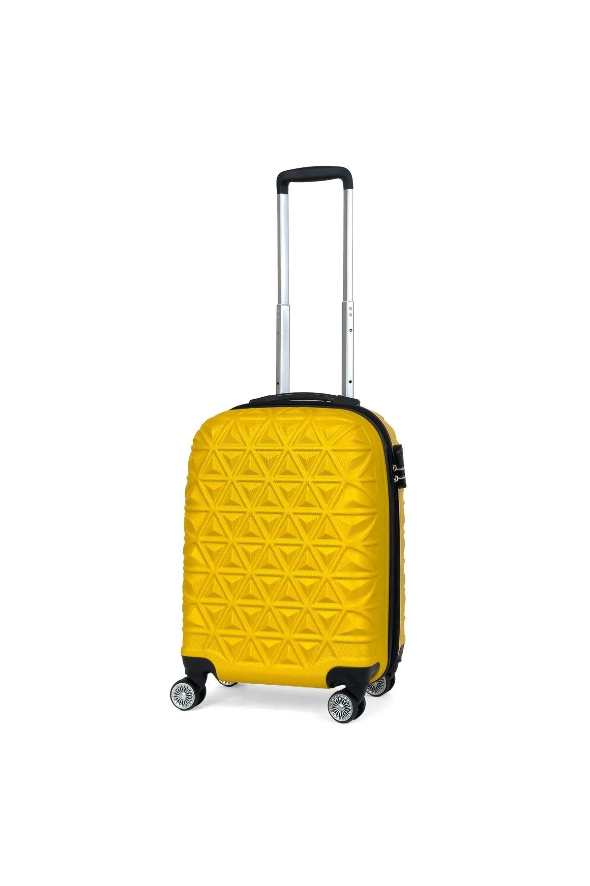 Konjabags bags - Reymond Piramit Desen ABS Seyahat Valizi, Canyon Serisi, Kabin Boy