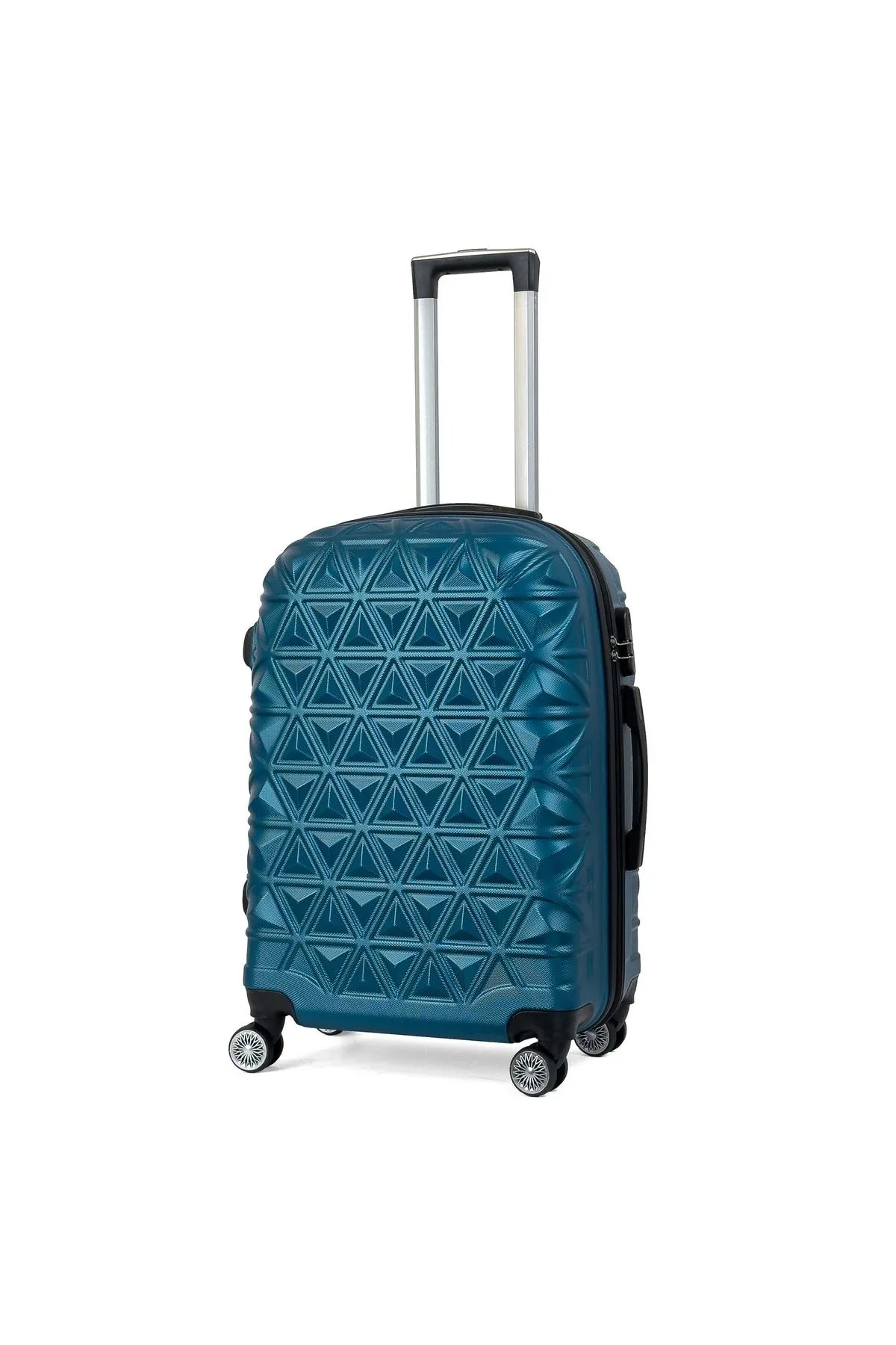 Konjabags bags - Reymond Piramit Desen ABS Seyahat Valizi, Canyon Serisi, Orta Boy
