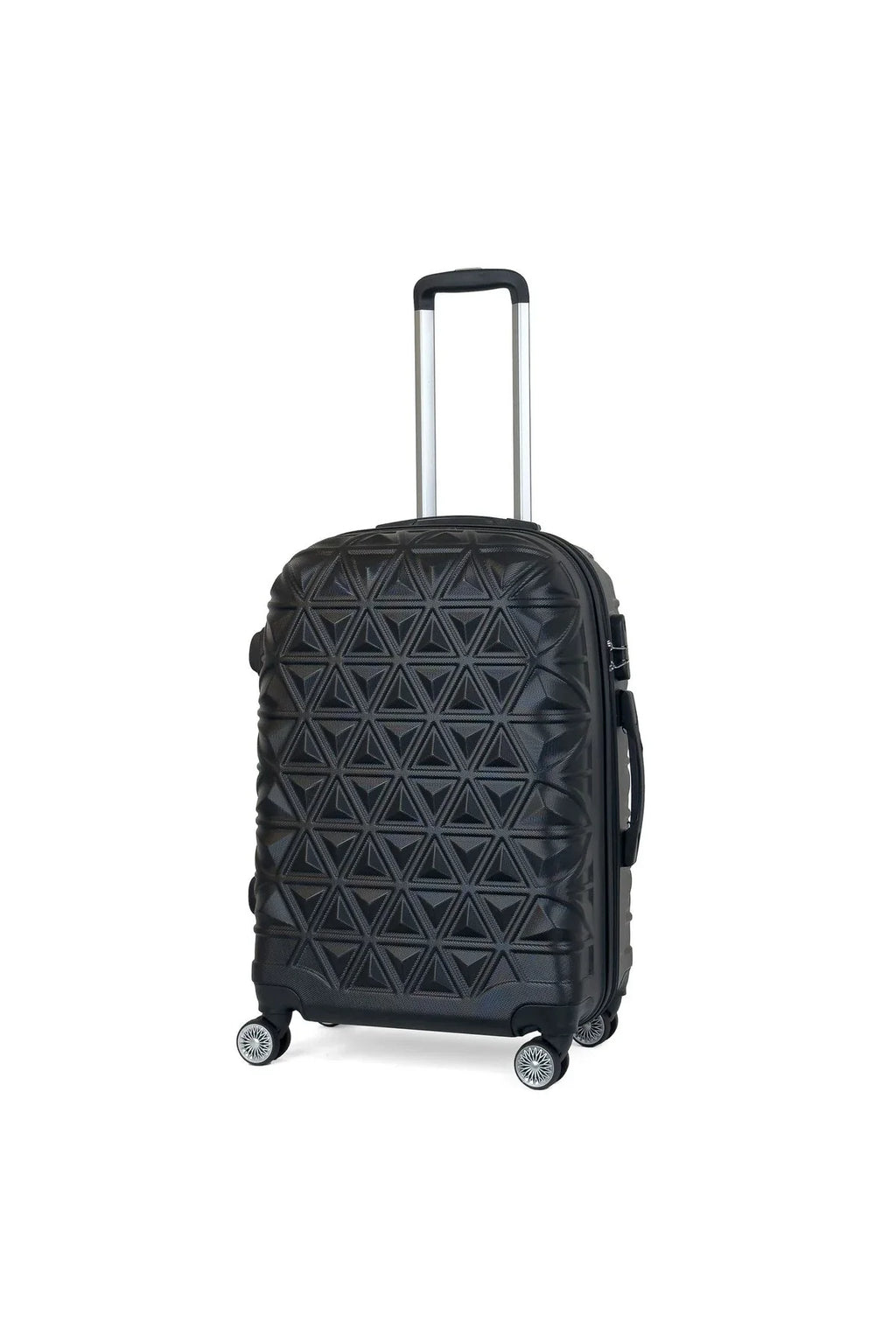 Konjabags bags - Reymond Piramit Desen ABS Seyahat Valizi, Canyon Serisi, Orta Boy