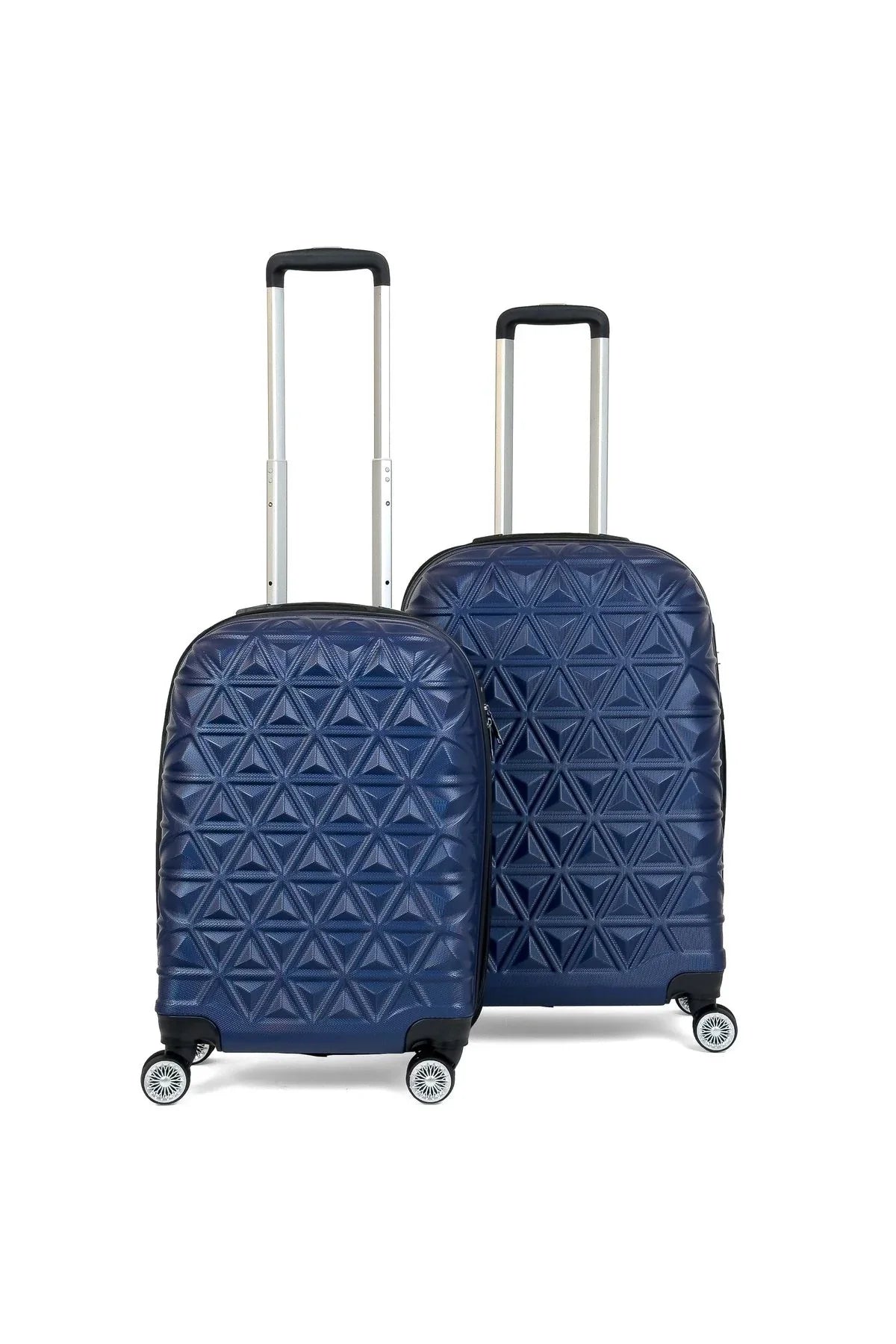 Konjabags bags - Reymond Piramit Desen ABS Seyahat Valizi, Canyon Serisi, Kabin Boy&Orta Boy
