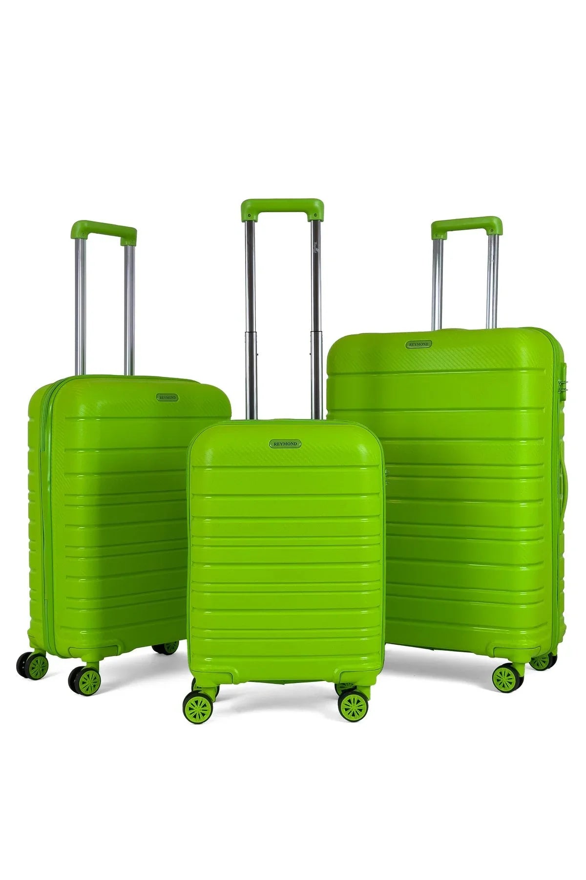 Konjabags bags - Reymond Karbon PP Seyahat Valizi Horizon Serisi Kırılmaz Bavul, 3'lü Set