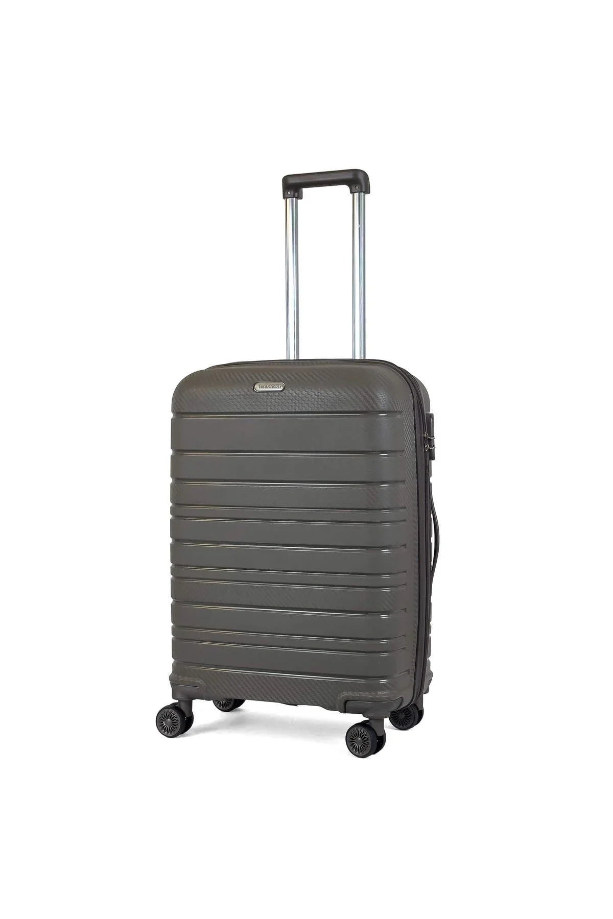 Konjabags bags - Reymond Karbon PP Seyahat Valizi Horizon Serisi Kırılmaz Bavul, Orta Boy